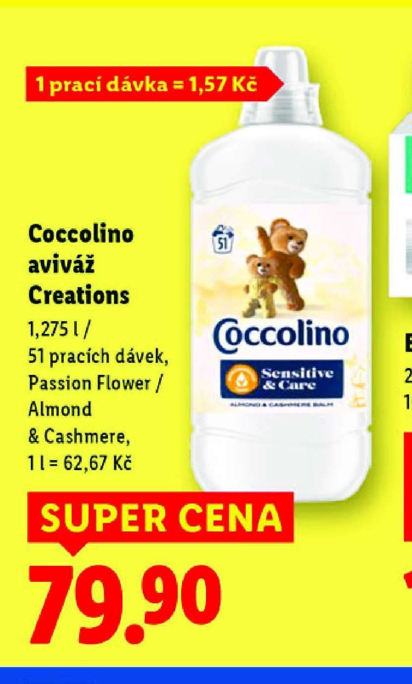 Coccolino aviváž Creations