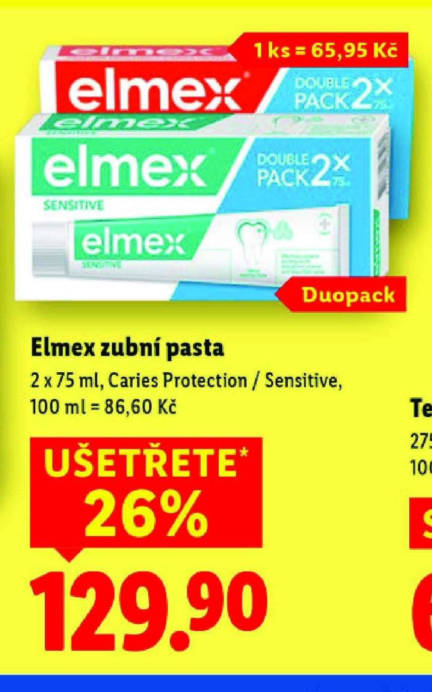 Elmex zubní pasta