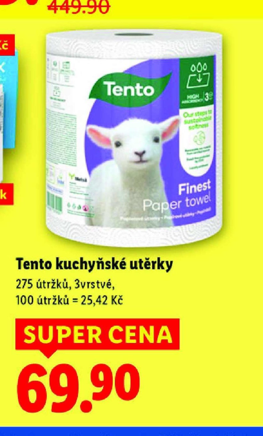 Tento kuchyňské utěrky