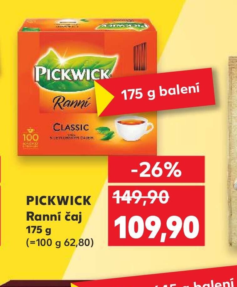 PICKWICK Ranní čaj 175 g