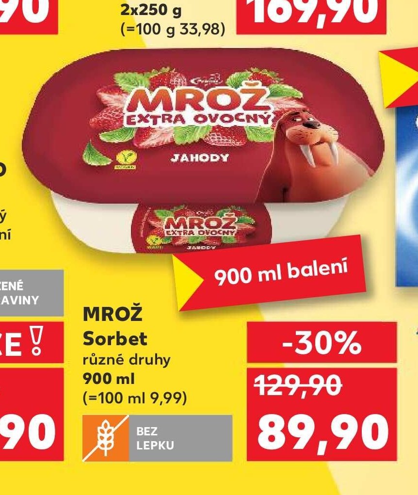 MROŽ Sorbet 900 ml