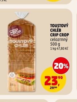 TOUSTOVÝ CHLÉB CRIP CROP