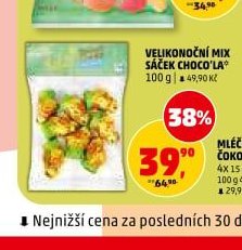 Velikonoční mix sáček Choco'la
