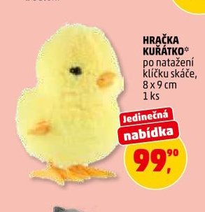 HRAČKA KUŘÁTKO
