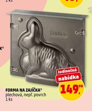 FORMA NA ZAJÍČKA