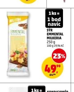 Sýr Emmental Milkeria - Penny Market akcniletaky.com