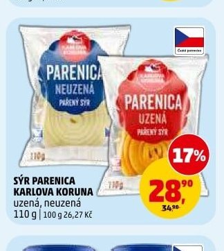 SÝR PARENICA KARLOVA KORUNA 110 g