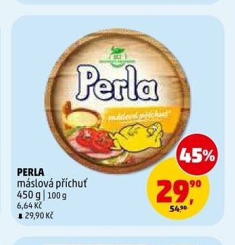 PERLA máslová příchuť 450 g