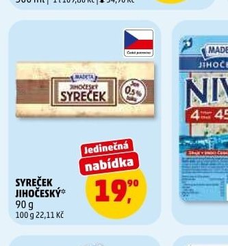 SYREČEK JIHOČESKÝ 90 g
