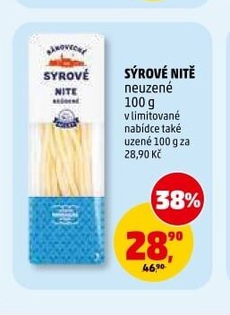 SÝROVÉ NITĚ neuzené 100 g