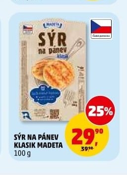 SÝR NA PÁNEV KLASIK MADETA 100 g