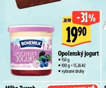 Opočený jogurt