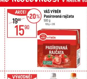 Váš Výběr Pasírovaná rajčata