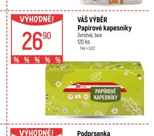 Váš Výběr Papírové kapesníky