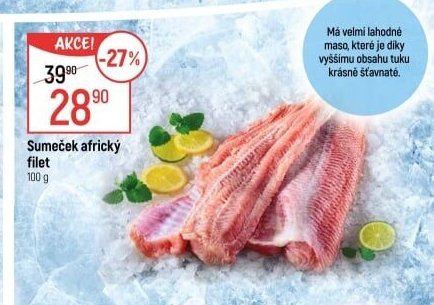 Sumeček africký filet