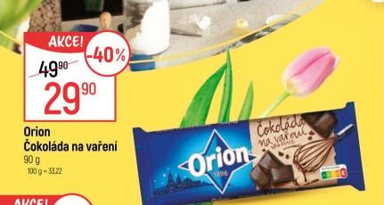 Orion Čokoláda na vaření