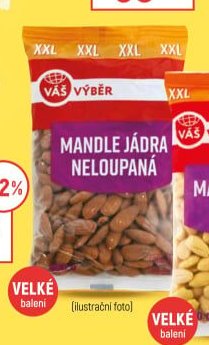 Váš Výběr Mandle jádra neloupaná