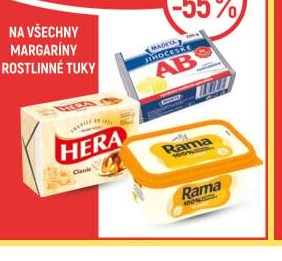 Hera a Rama margaríny