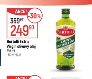 Bertolli Extra Virgin olivový olej