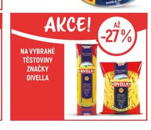 Těstoviny značky Divella