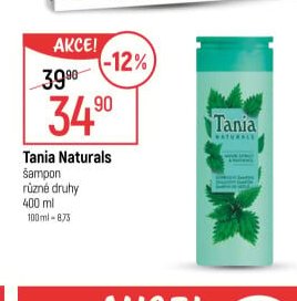 Tania Naturals šampon