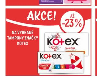 Kotex tampony