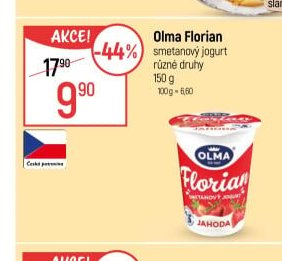Olma Florian smetanový jogurt