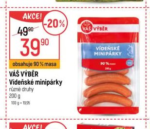 VÁŠ VÝBĚR Vídeňské minipárky - Globus akcniletaky.com