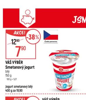 Váš Výběr Smetanový jogurt