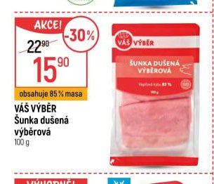 Váš Výběr Šunka dušená výběrová