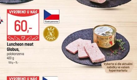 Luncheon meat Globus