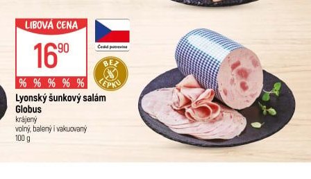 Lyonský šunkový salám Globus