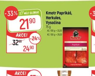 Kmotr Paprikáš, Herkules, Vysočina