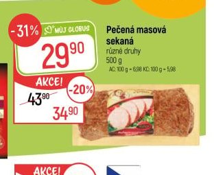 Pečená masová sekaná