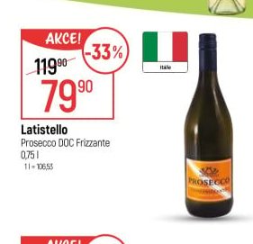 Latistello Prosecco DOC Frizzante