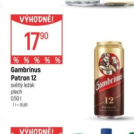 Gambrinus Patron 12