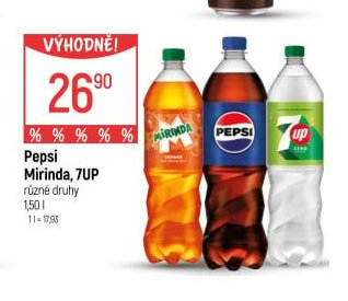 Pepsi, Mirinda, 7UP