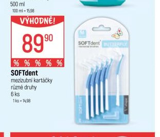 SOFTdent mezizubní kartáčky