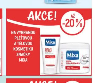 Mixa pleťová a tělová kosmetika