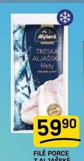 Filé porce z aljašské tresky