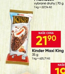 Kinder Maxi King