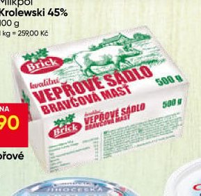 Sádlo vepřové