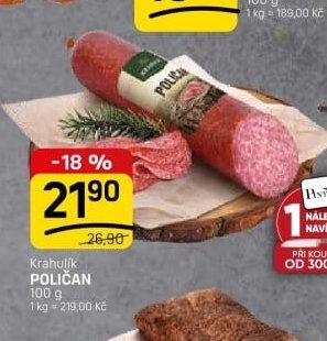 Krahulík POLIČAN 100 g