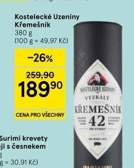 Kostelecké Uzeniny Křemešník
