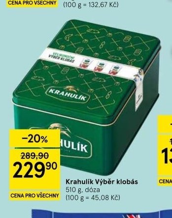 Krahulík Výběr klobás