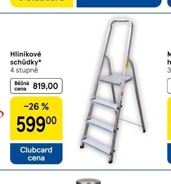 Hliníkové schůdky