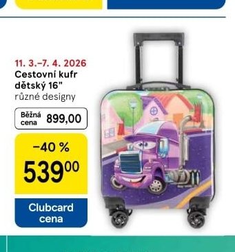 Cestovní kufr dětský