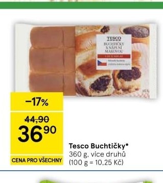 Tesco Buchtičky