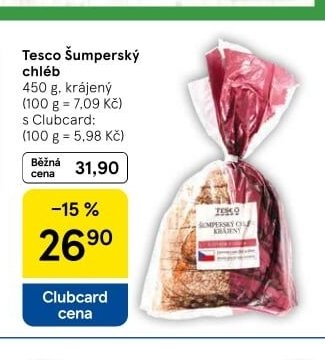 Tesco Šumperský chléb