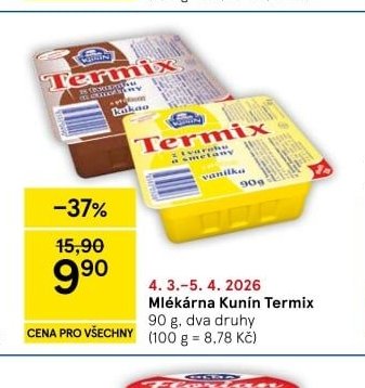 Mlékárna Kunín Termix
